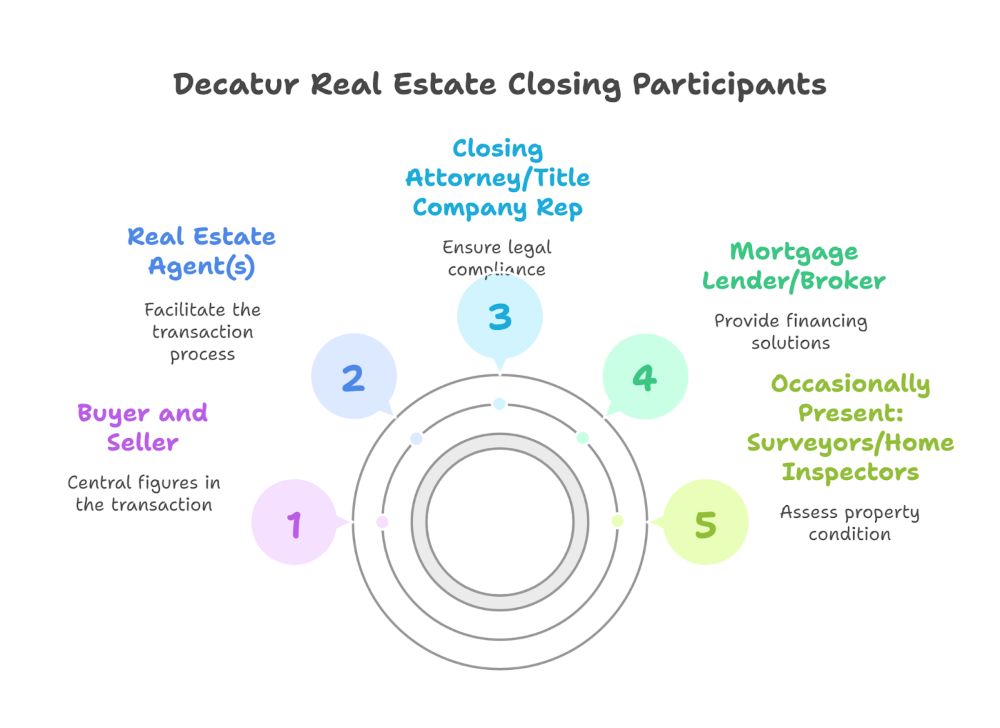 Who's Involved At A Decatur Real Estate Closing