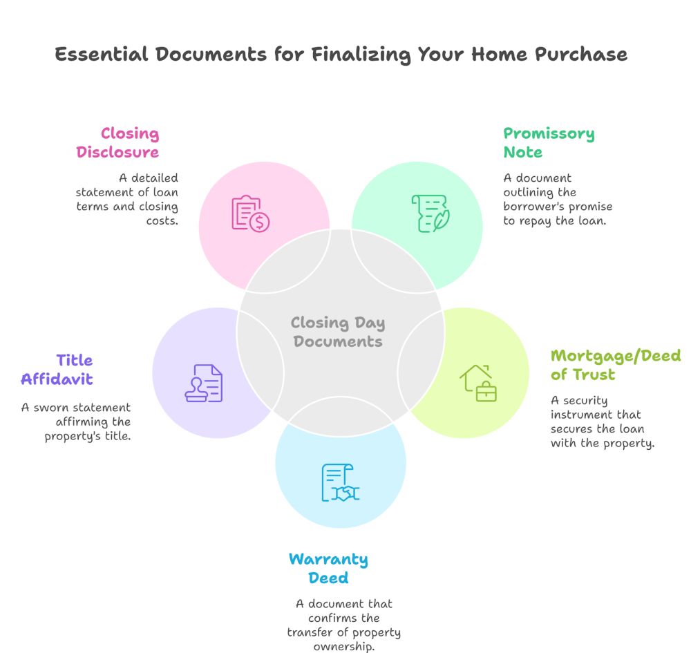 Key Documents You'll Review And Sign