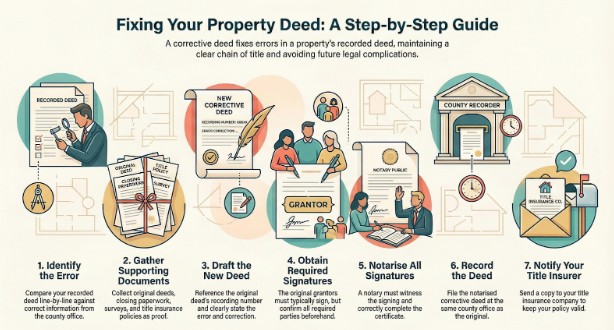 Step-by-Step: How a Corrective Deed Gets Done (Without Creating New Problems)