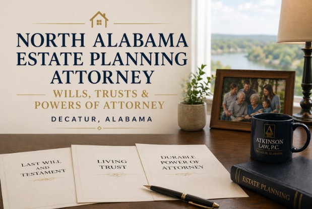 North Alabama Estate Planning Attorney — Wills, Trusts & Powers of Attorney, Decatur, Alabama
