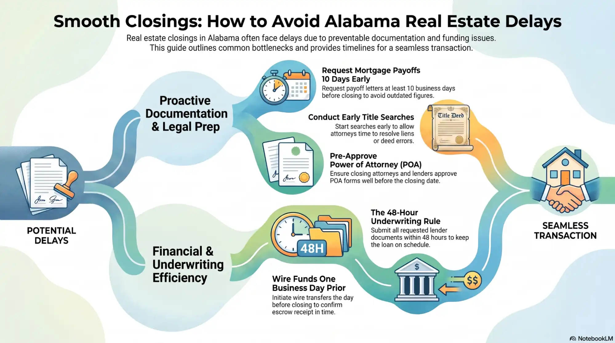 Common Closing Delays in Alabama — and How to Avoid Them